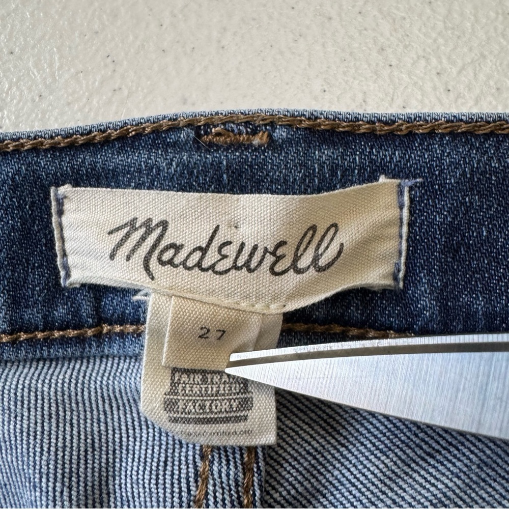 Madewell Side Panel Maternity Skinny Jeans 27 - Picture 6 of 14